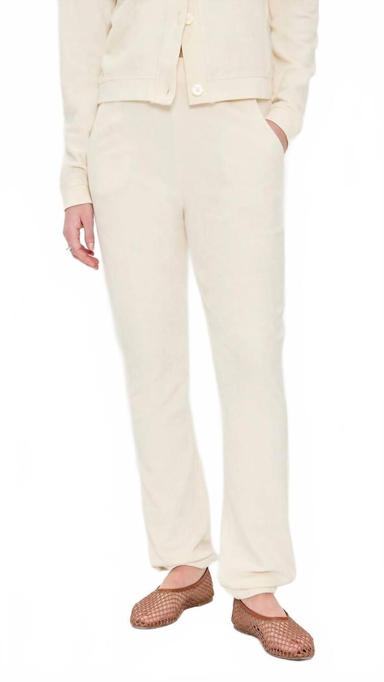 NEW KULE the terry sweatpants in cream